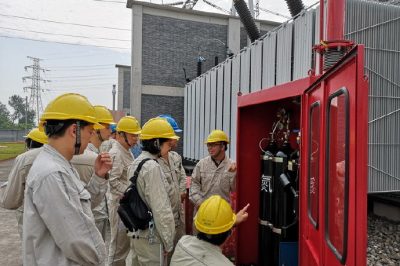 聯合開展主變充氮滅火裝置培訓