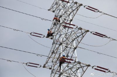招遠供電公司組織110千伏都環線改造工作