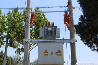 膠州市供電公司加大農網升級改造力度