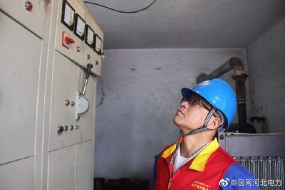 河間供電公司為企業提供門服務