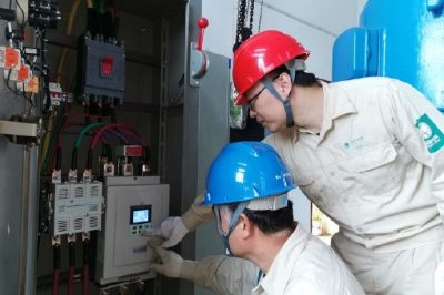 無錫供電公司聯合當地水利辦組織防汛演練