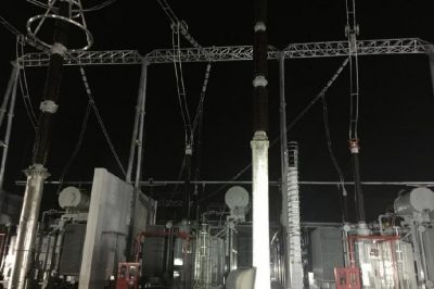 500千伏變電站主變擴建工程順利完成第五次沖擊試驗