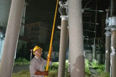 變電運(yùn)維對檀雷桔南I線，檀雷桔南II線停電操作，配合線路零點(diǎn)搶修