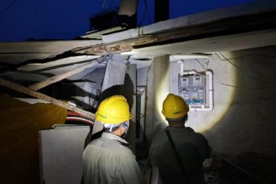 燕嶺供電所對疑似竊電用戶突擊檢查，共查獲竊電3處