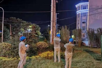 10kV線路、開關、刀閘、配電變壓器以及環網箱進行接點測溫和局放測試