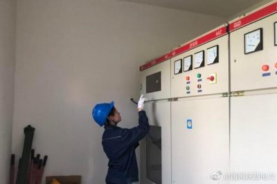 西安市鄠邑區供電公司組織對轄區內的線路設備進行特巡