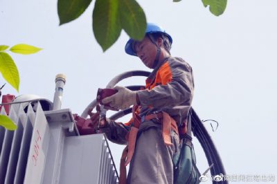 鹿河鎮原315千伏安變壓器增容至400千伏安