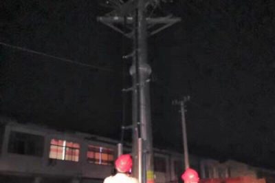 10kⅤ線路柱上開關(guān)、變壓器樁頭、高壓線路導(dǎo)線搭頭處等進行紅外測溫