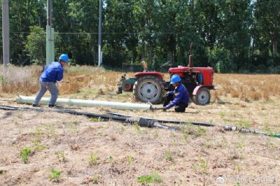萊陽市供電公司：奮戰線路施工為早供電奠基礎