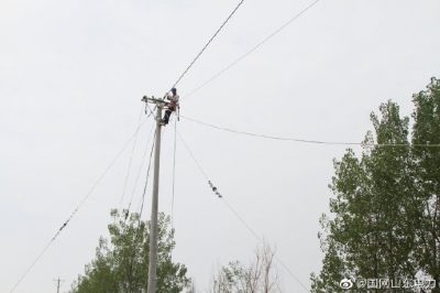 國網費縣供電公司：鄉村農網改造??保障百姓用電
