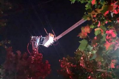 國網壽光市供電公司零點帶電搶修心系客戶早供電