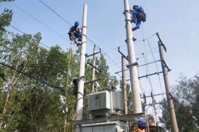 50千伏安變壓器更換為400千伏安變壓器，保障居民清涼度夏
