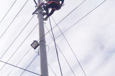 登桿調整10千伏薛宋線腰莊臺區負荷偏相平衡三項負荷