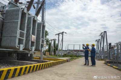 110千伏潘屯變電站進(jìn)行測溫特巡，準(zhǔn)確掌握高溫天氣下設(shè)備“健康”狀況