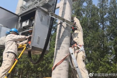 吳閘社區慈佑之家安裝一臺160千伏安變壓器