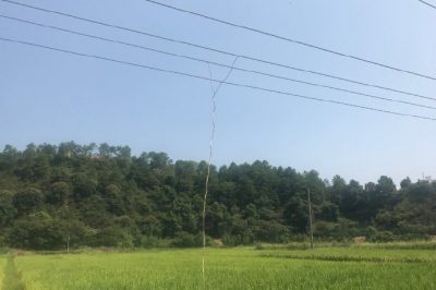 湖南株洲茶陵供電公司在湖口鎮廖家村進行用電稽查