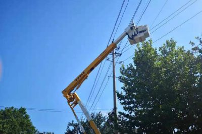 10千伏線路療區二線18號桿帶電更換絲具1組