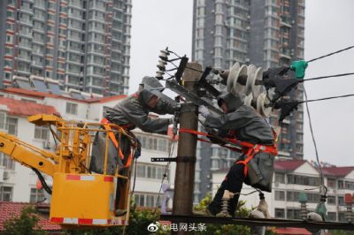 國家電網恢復93.33%臺風導致的停電