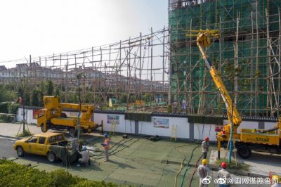 10千伏136寺巷線楊莊支1-3#桿寺巷楊莊K04自動化開關進行旁路作業更換