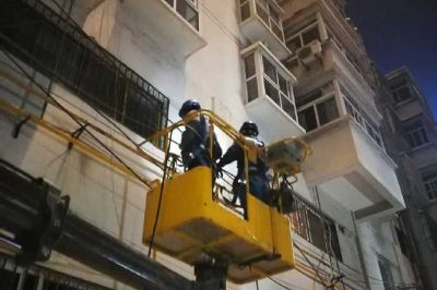 渭南供電公司 連陰雨后堅持作戰 快速響應確保供電