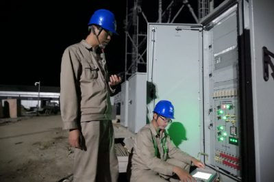 500千伏渠陽（寶北）交流變電站調試220千伏線路保護裝置