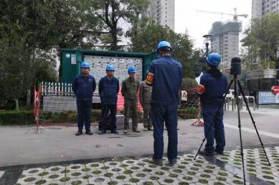 26虎橋線新建環網柜進線電纜頭制作