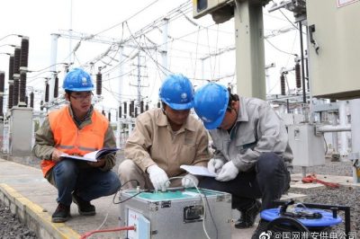 淮安區110千伏張莊變隔離開關修理