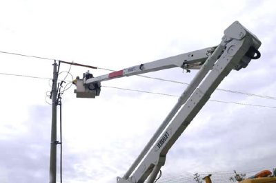 開發區小朱堡村新安裝1臺200千伏安變壓器