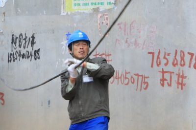 武勝橋鎮10千伏后張樓支線改造配農網線路