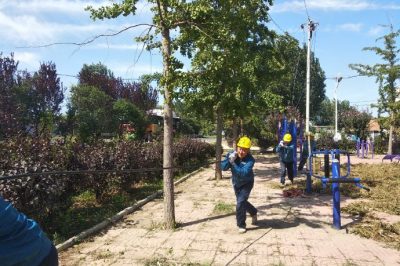 黃山鋪鎮大官莊村配網升級改造