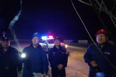 警企聯動夜查“電耗子”