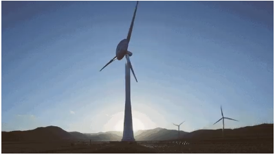 轉一圈發一度電，風力發電真的很牛
