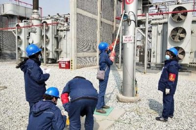 750千伏南山變防雷預試正式啟動