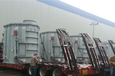 變壓器安裝前的工作之裝卸與運輸