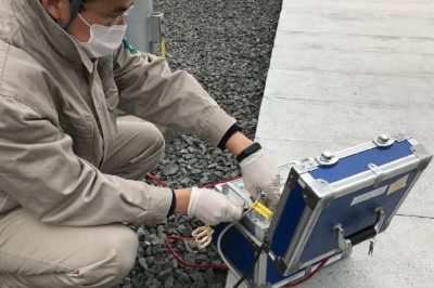 500千伏太倉變運維人員開展接地網(wǎng)導(dǎo)通試驗