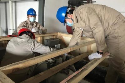 江蘇徐塘發電廠進行互感器計量繞組誤差試驗