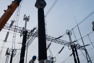 500千伏吳江變進行流變搶修工作