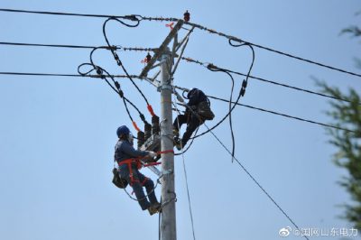 10千伏溫村線開展配網改造升級任務