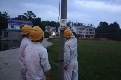 電力員工夜查發現高掛抽水竊電一處