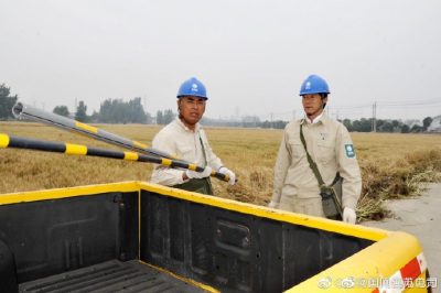 夏收之季聯合政府“護電”“護藍天”