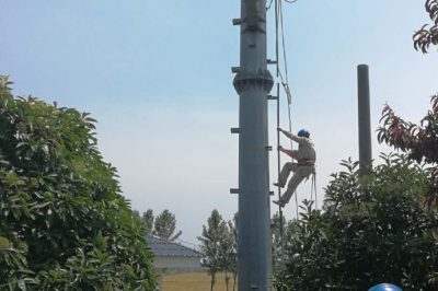 為兩條10千伏線路安裝聯絡開關