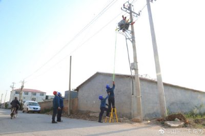 德城區某物資回收有限公司新裝變壓器