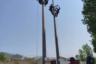 院東頭鎮(zhèn)永富莊村開展農(nóng)網(wǎng)升級(jí)改造