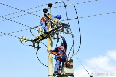 碼頭站10千伏工業西591線路進行升級改造