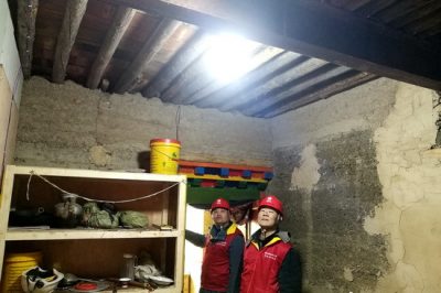 西藏那曲索縣嘎美鄉工程巴次配變臺區安裝完成