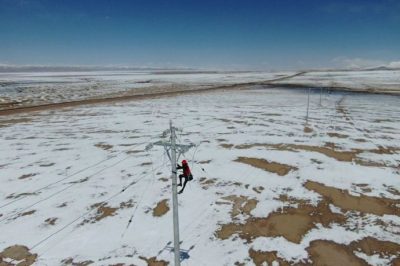 國網舟山供電公司援建尼瑪縣項目提前全部竣工