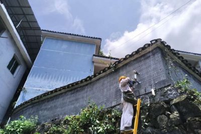 為客戶更換舊墻擔、安裝新墻擔