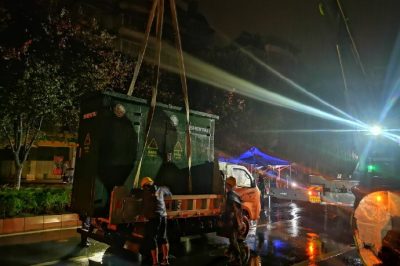 雅安電力8小時連夜奮戰恢復供電