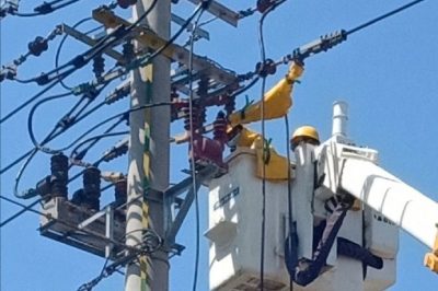 帶電接火 實現線路“手拉手”