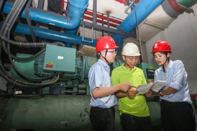 寧波首個園區空調節能改造項目竣工